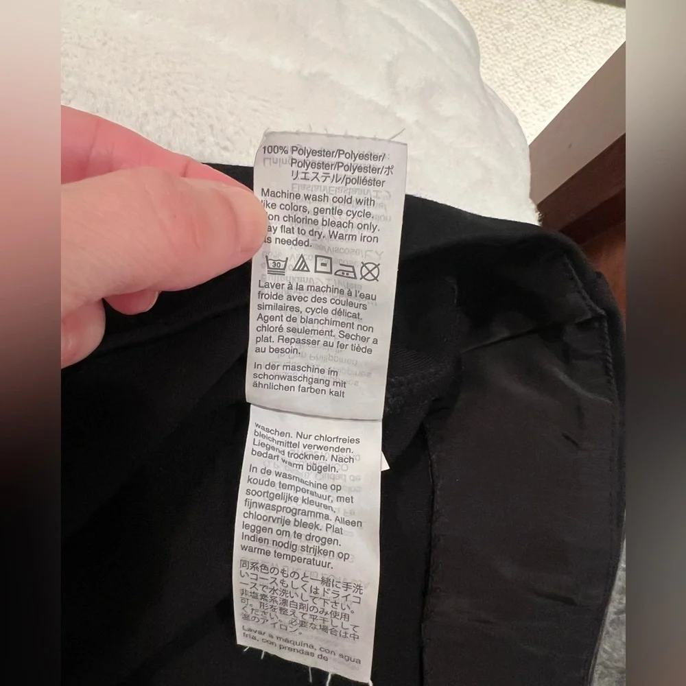 Classic Black JCrew Dress | Size 8 | Zipper | Well Made | Good Condition - Picture 9 of 11